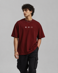 Inferno Eternal Spirit Oversized T-Shirt – Maroon