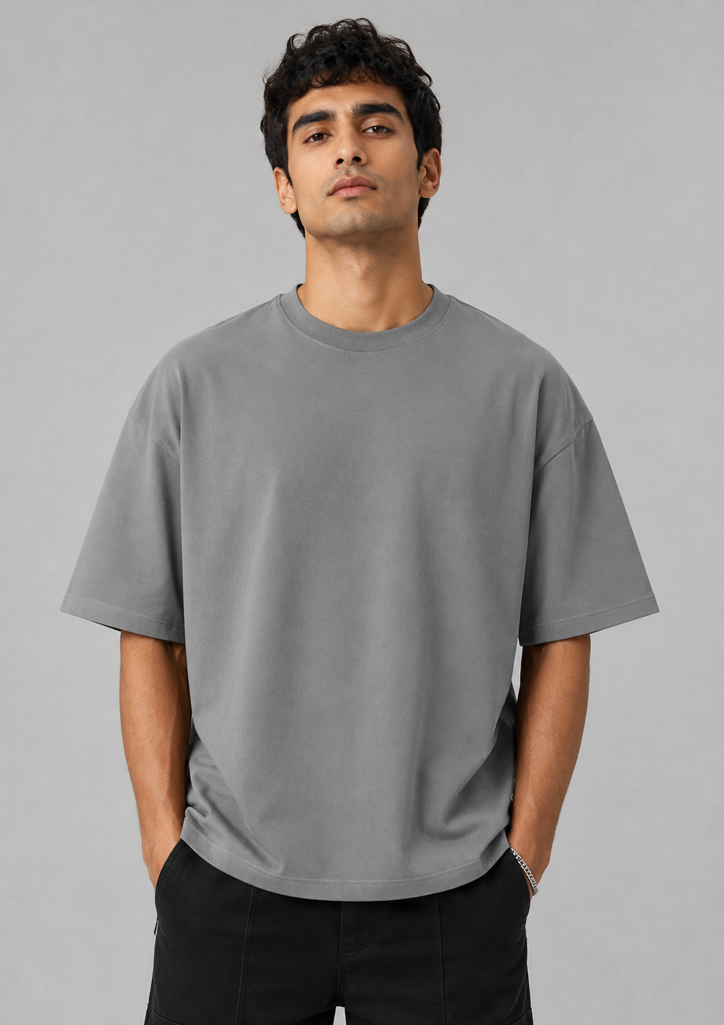 Essential Grey Oversized T-Shirt