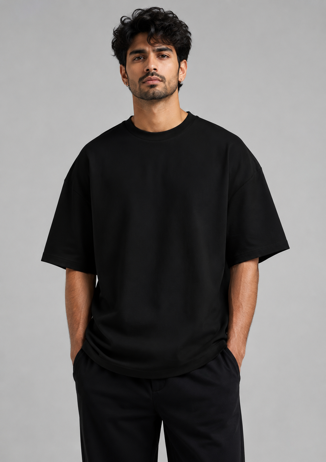 Essential Black Oversized T-Shirt