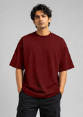 Maroon Essential Oversized T-Shirt