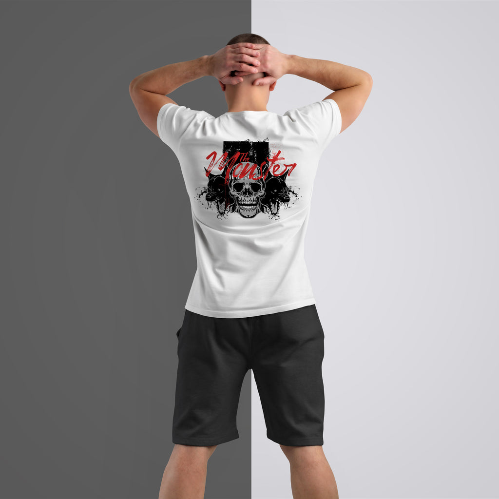 Born For Crime Graphic Printed Regular Fit T-Shirt