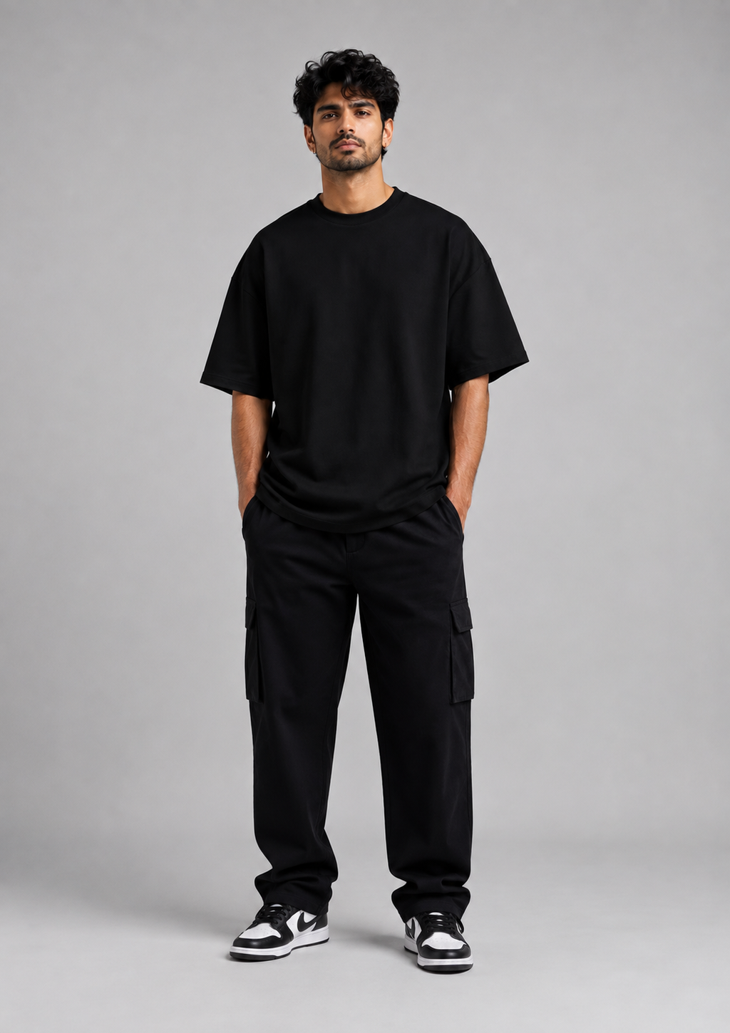 Essential Black Oversized T-Shirt