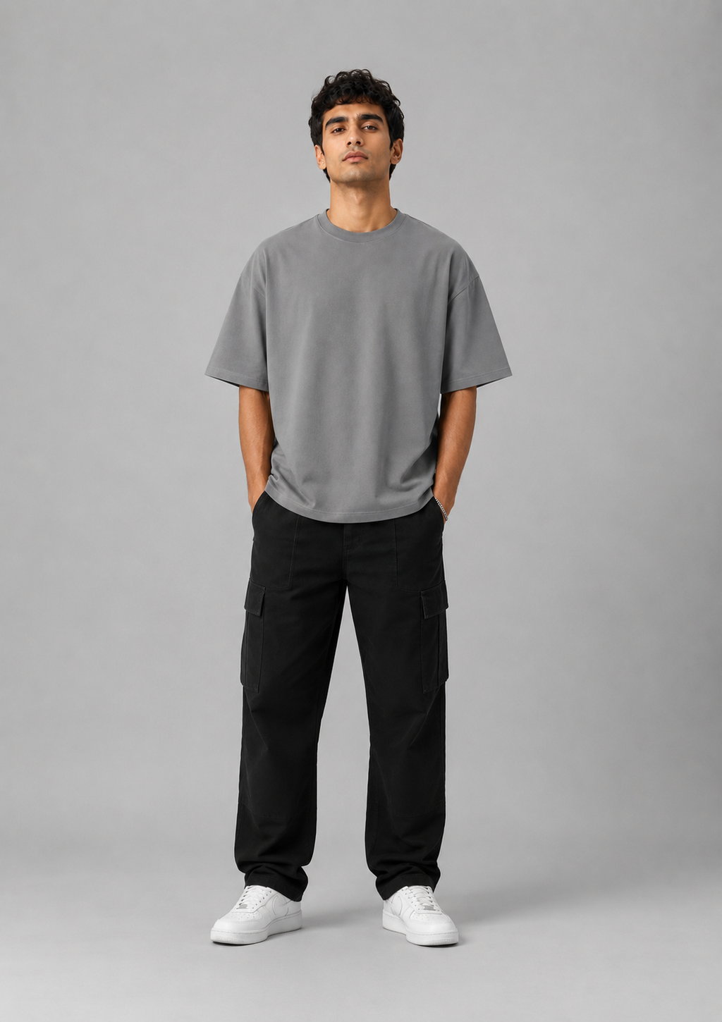 Essential Grey Oversized T-Shirt
