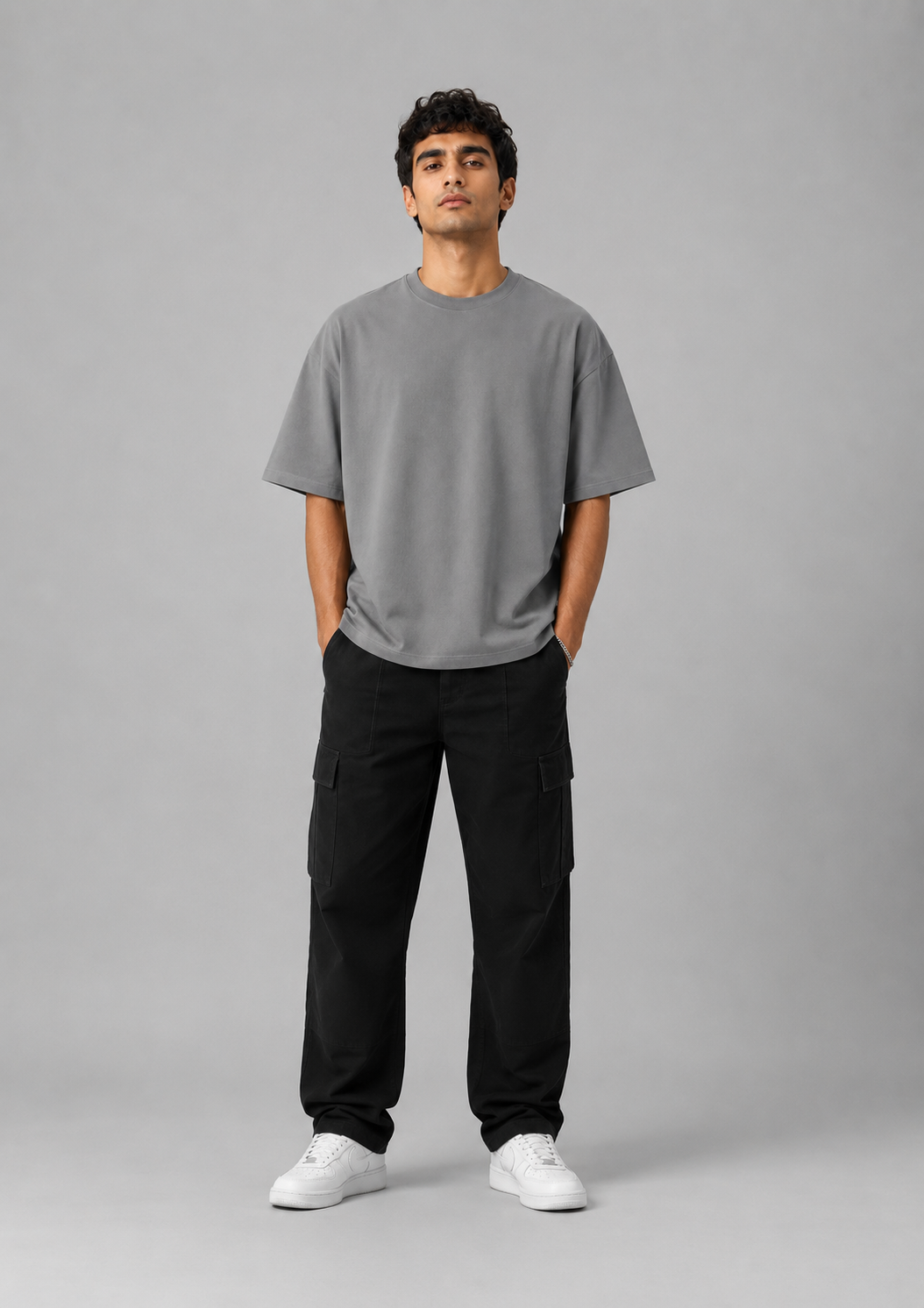 Essential Grey Oversized T-Shirt