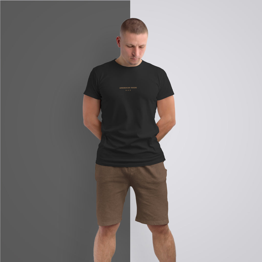 San Francisco Grizzly Graphic Tee – American Made Black T-Shirt