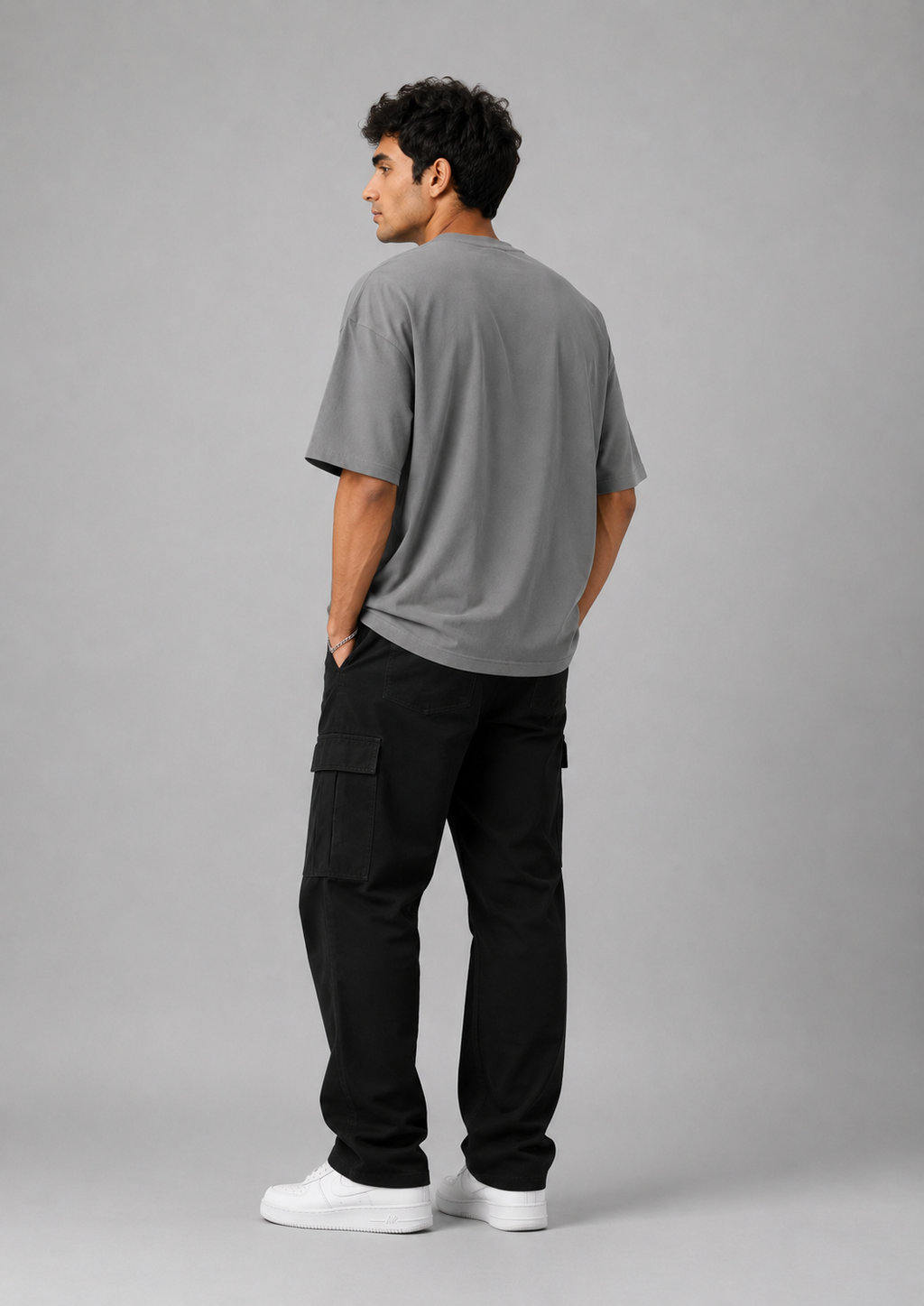 Essential Grey Oversized T-Shirt