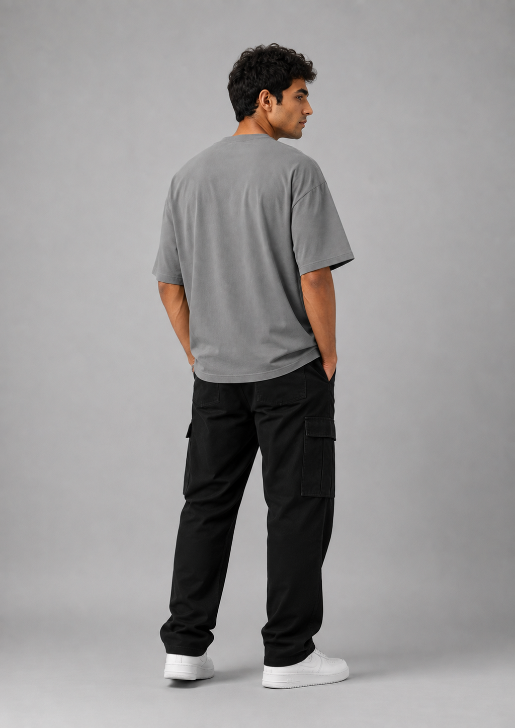 Essential Grey Oversized T-Shirt