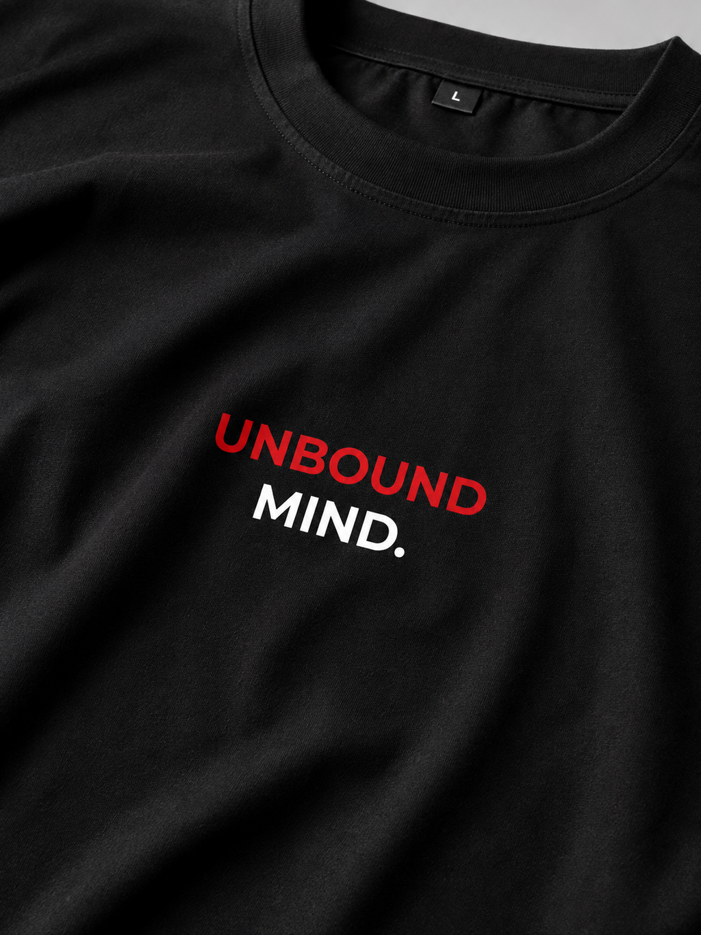 Unbound Mind – Create Your Own Path Oversized T-Shirt | Black
