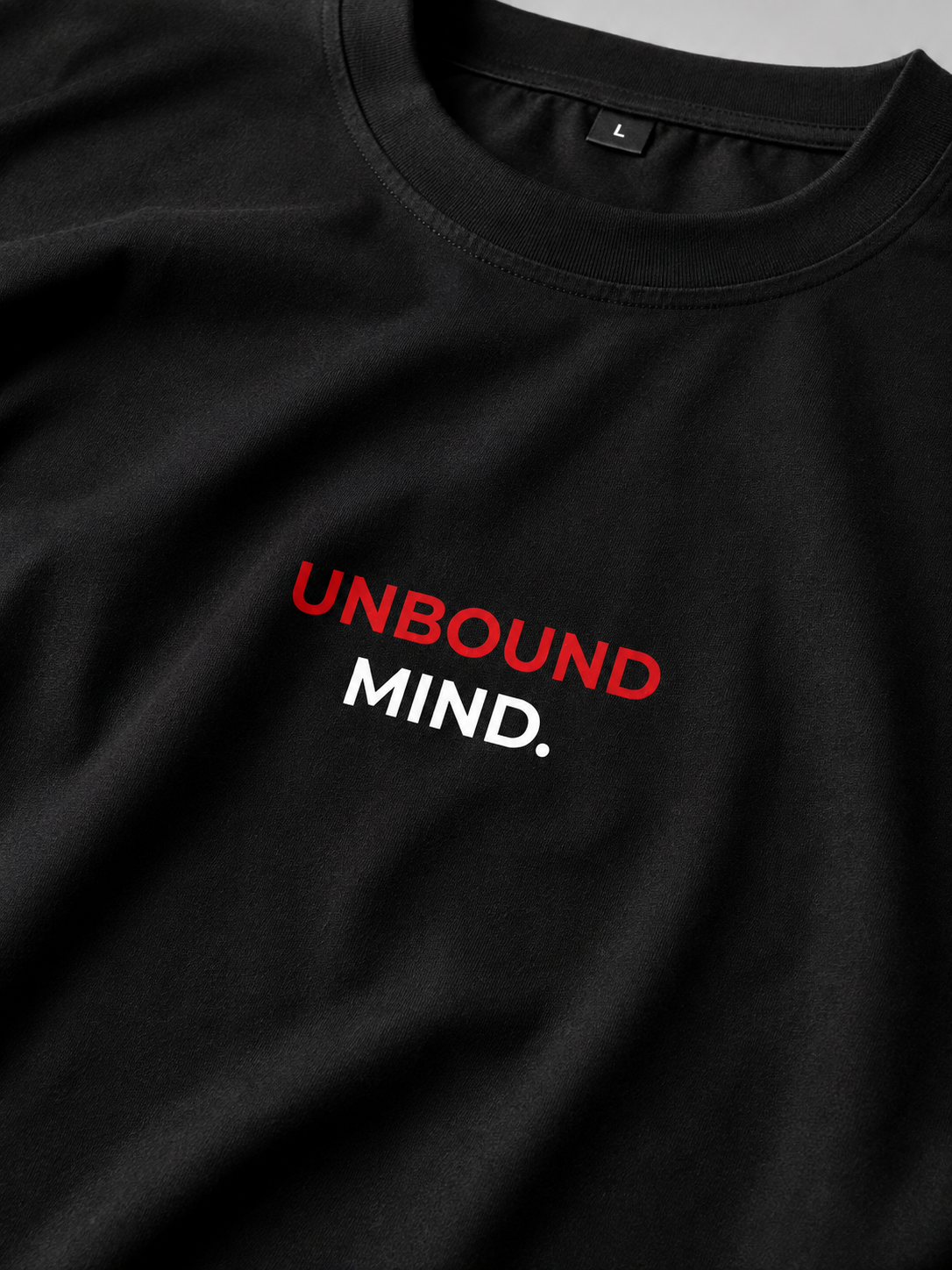 Unbound Mind – Create Your Own Path Oversized T-Shirt | Black