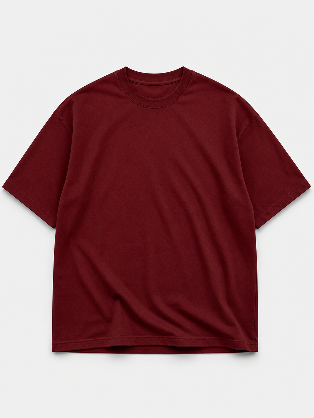 Maroon Essential Oversized T-Shirt