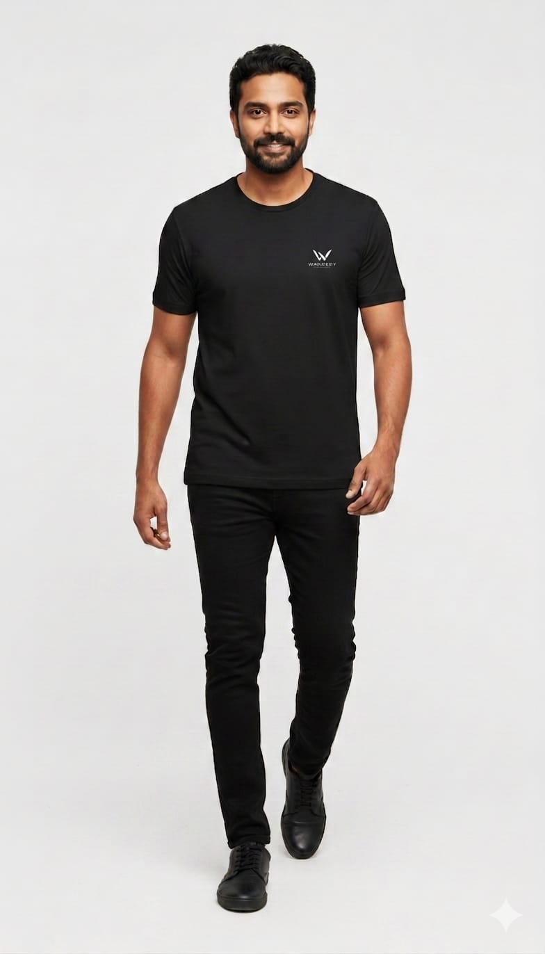 Unity Makes Strength Graphic Tee – Premium Black Back-Print T-Shirt