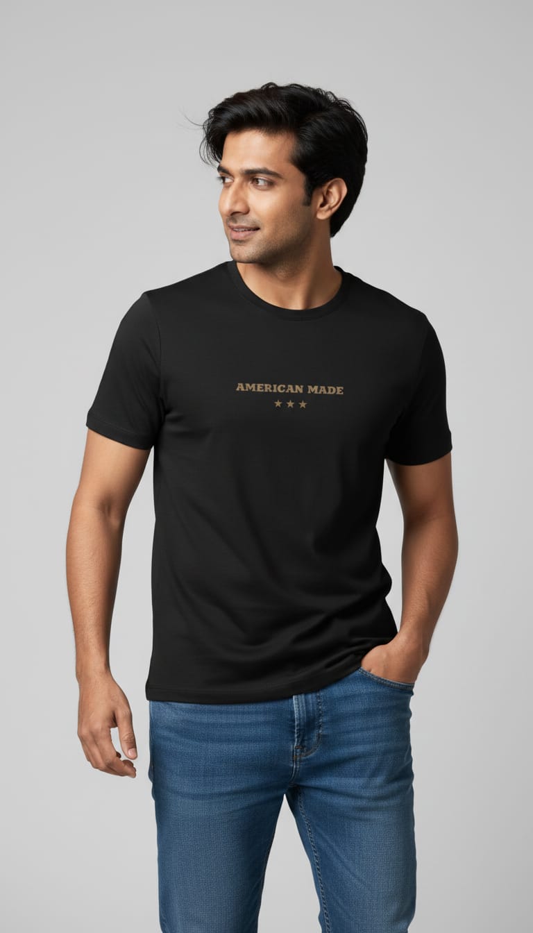 San Francisco Grizzly Graphic Tee – American Made Black T-Shirt