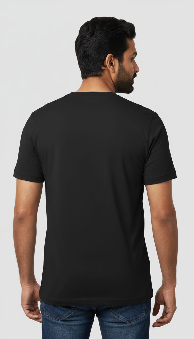Men's "ARMY - Nation First" Graphic T-Shirt – Patriotic Black Short Sleeve Round Neck