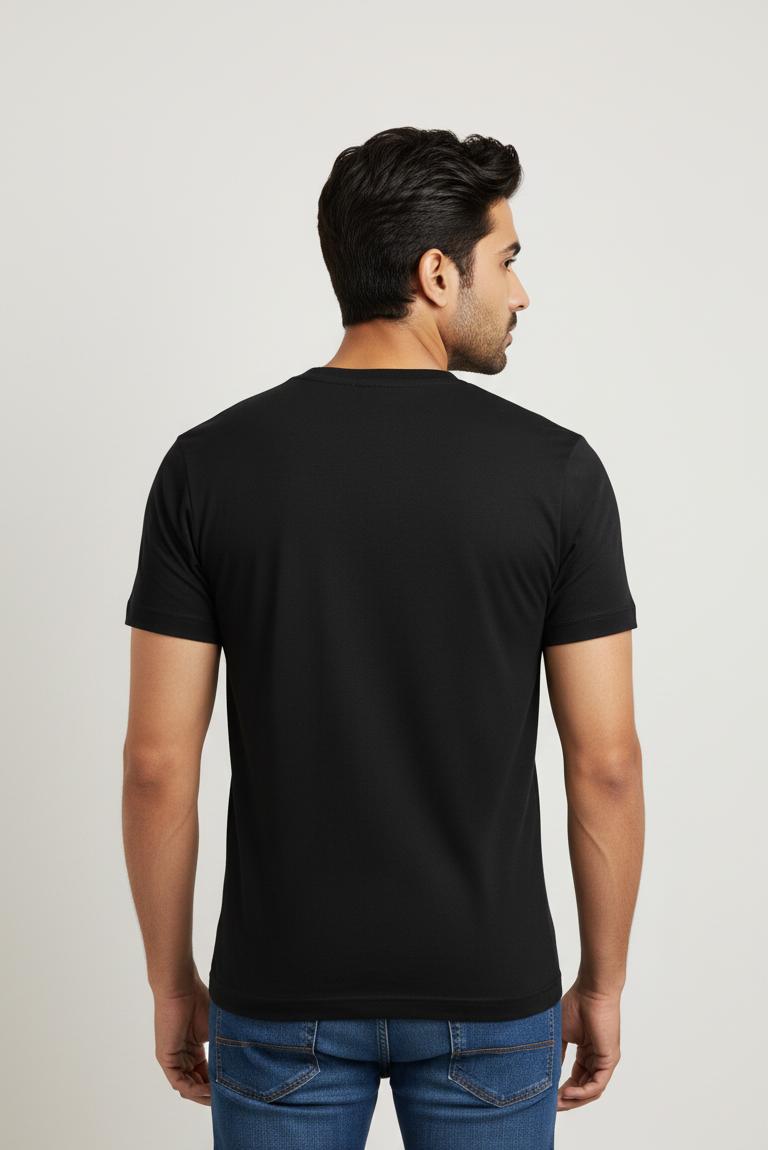 Men's "WHATEVER" Graphic Drip T-Shirt – Sleek Black