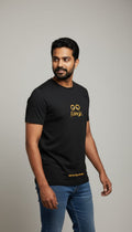 "FUNNY" Quirky Graphic T-Shirt – Jet Black