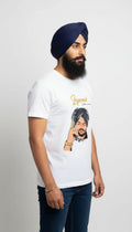 Men's Regular Fit Cotton Round Neck T-Shirt | Sidhu Moose Wala Legend Graphic Tee